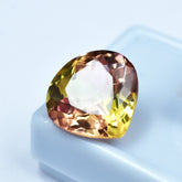 Certified 11.50ct natural bi-color sapphire, a pear-cut loose gemstone for a ring, on sale